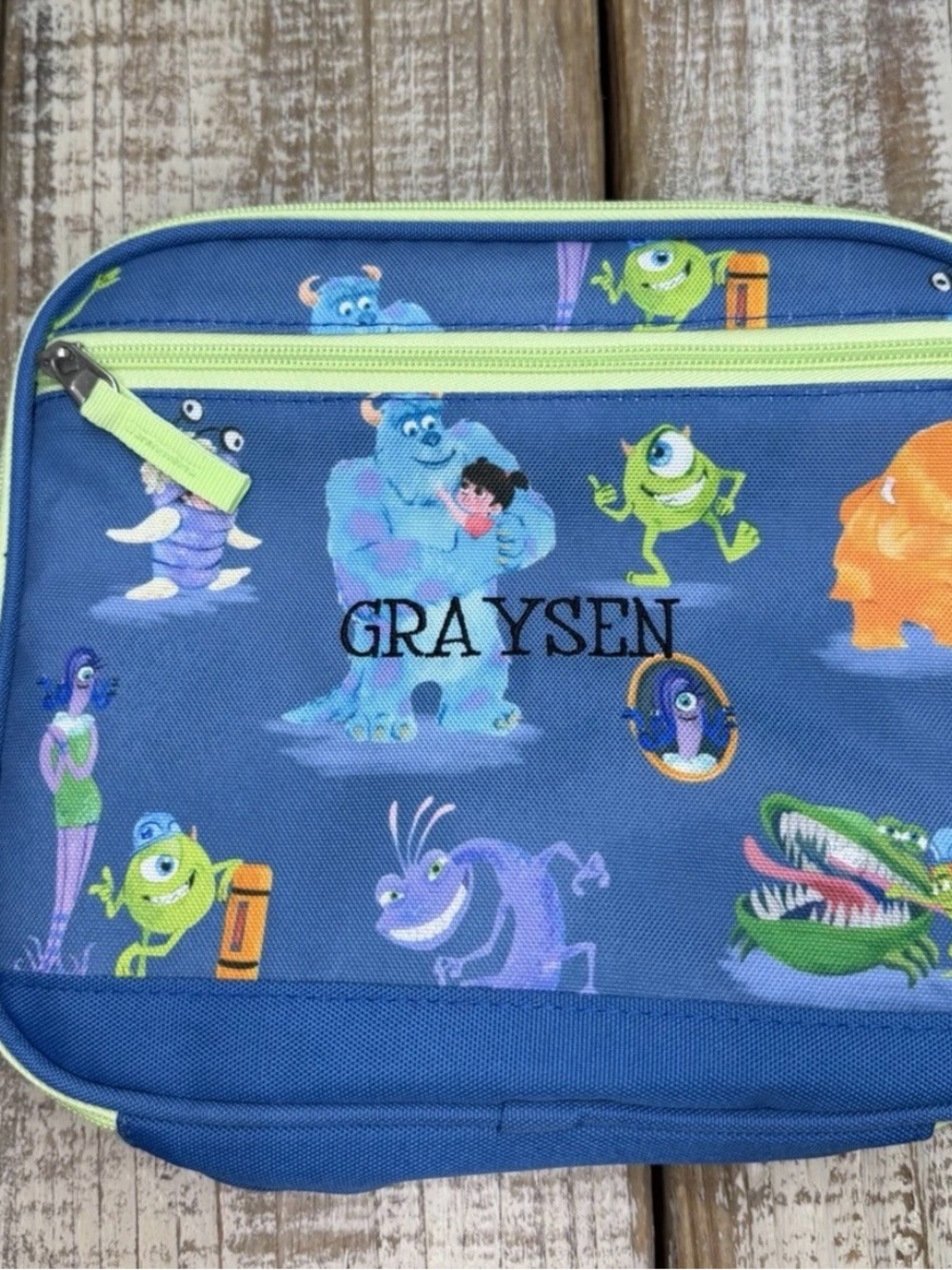 Pottery Barn Monsters Inc Kids Lunch Bag